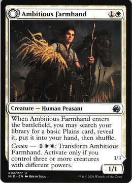 Ambitious Farmhand // Seasoned Cathar #2 NM