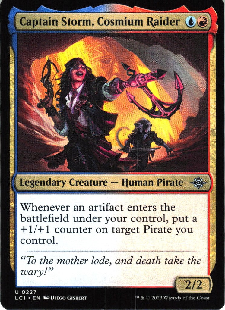 Captain Storm, Cosmium Raider #227 NM