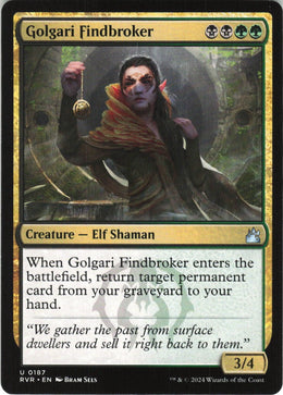 Golgari Findbroker #187 NM