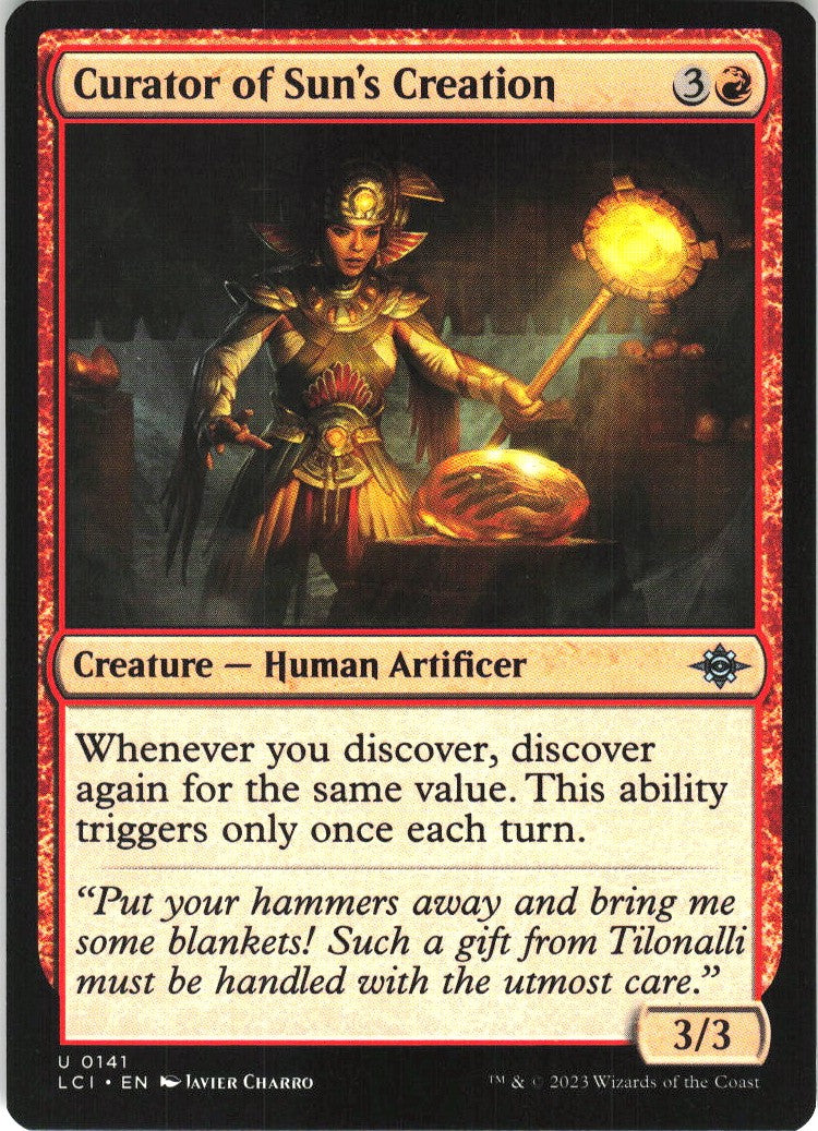 Curator of Sun's Creation #141 NM