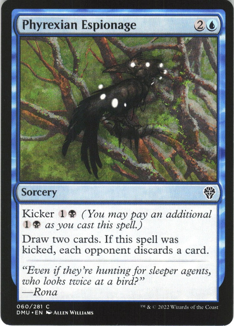 Phyrexian Espionage #60/281 Dominaria United MTG Non-Foil English