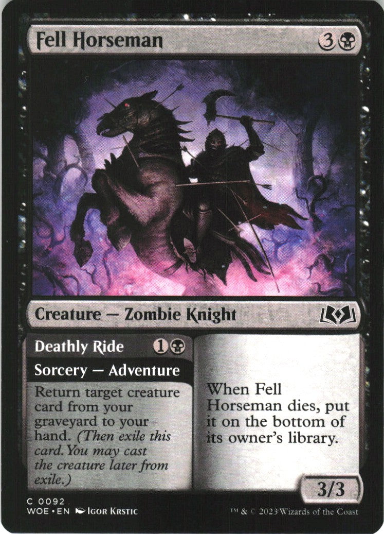 Fell Horseman // Deathly Ride #92 NM