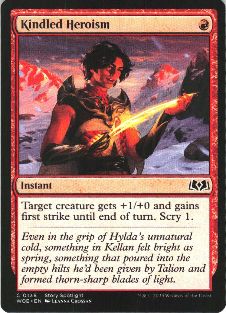 Kindled Heroism #138 NM