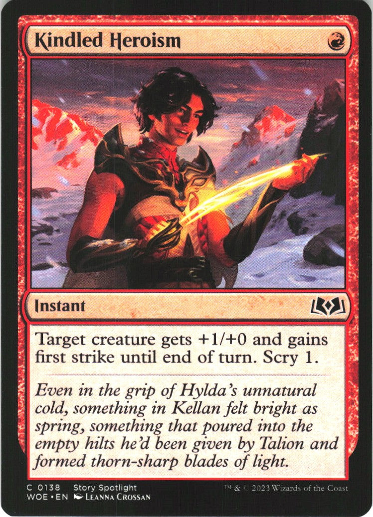 Kindled Heroism #138 NM