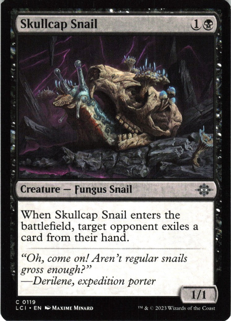 Skullcap Snail #119 NM