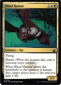 Blind Hunter #166 NM
