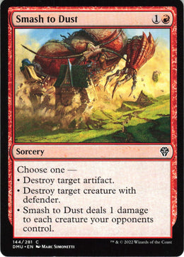 Smash to Dust #144 NM