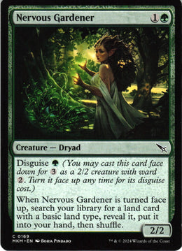Nervous Gardener #169 NM