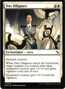 Due Diligence #14 NM