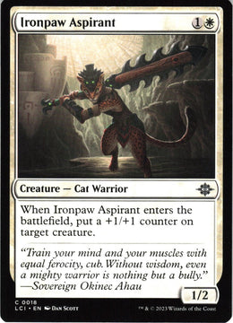Ironpaw Aspirant #18 NM