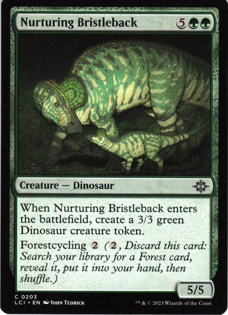 Nurturing Bristleback #203 NM