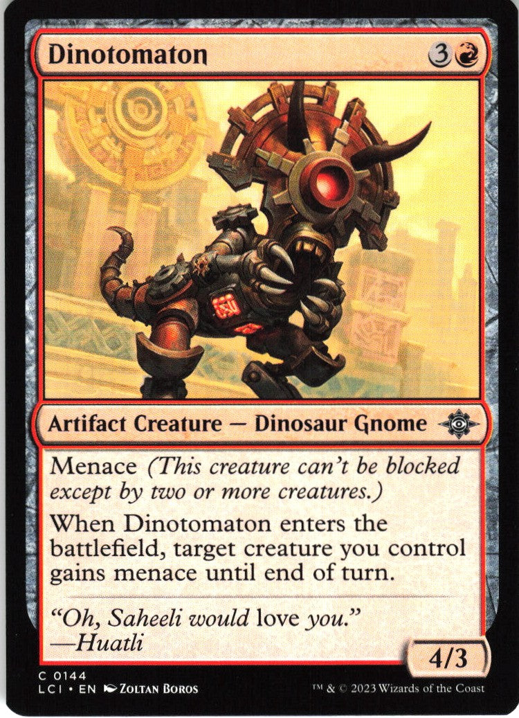 Dinotomaton #144 NM