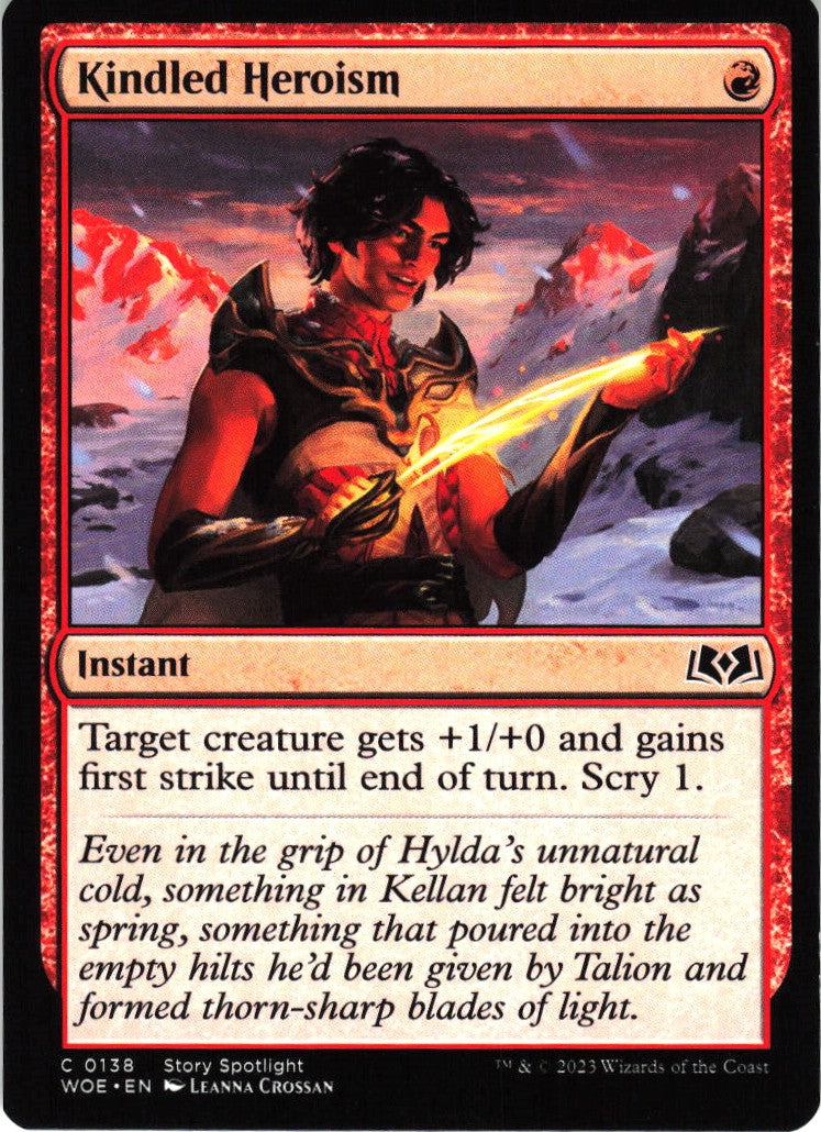 Kindled Heroism #138 NM