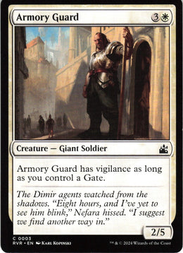 Armory Guard #3 NM