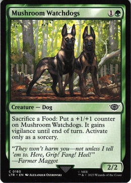 Mushroom Watchdogs #180 NM