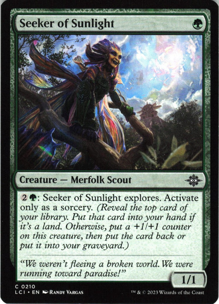 Seeker of Sunlight #210 NM