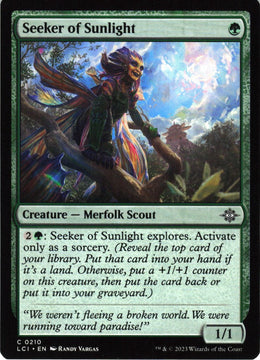Seeker of Sunlight #210 NM