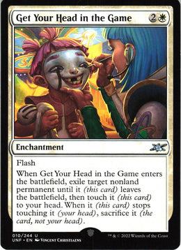 Get Your Head in the Game #10 NM