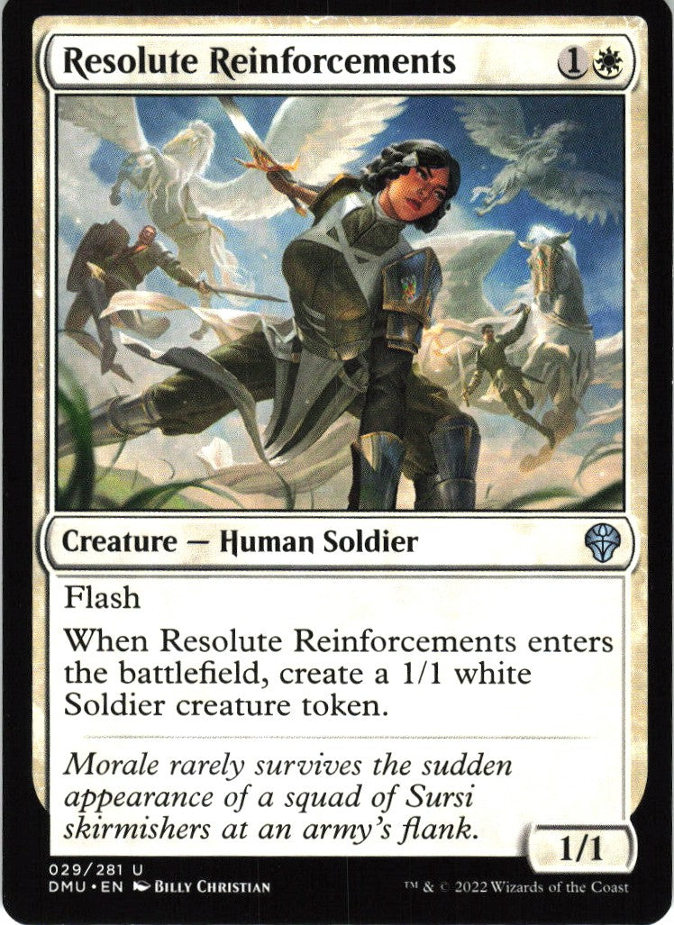 Resolute Reinforcements #29 NM