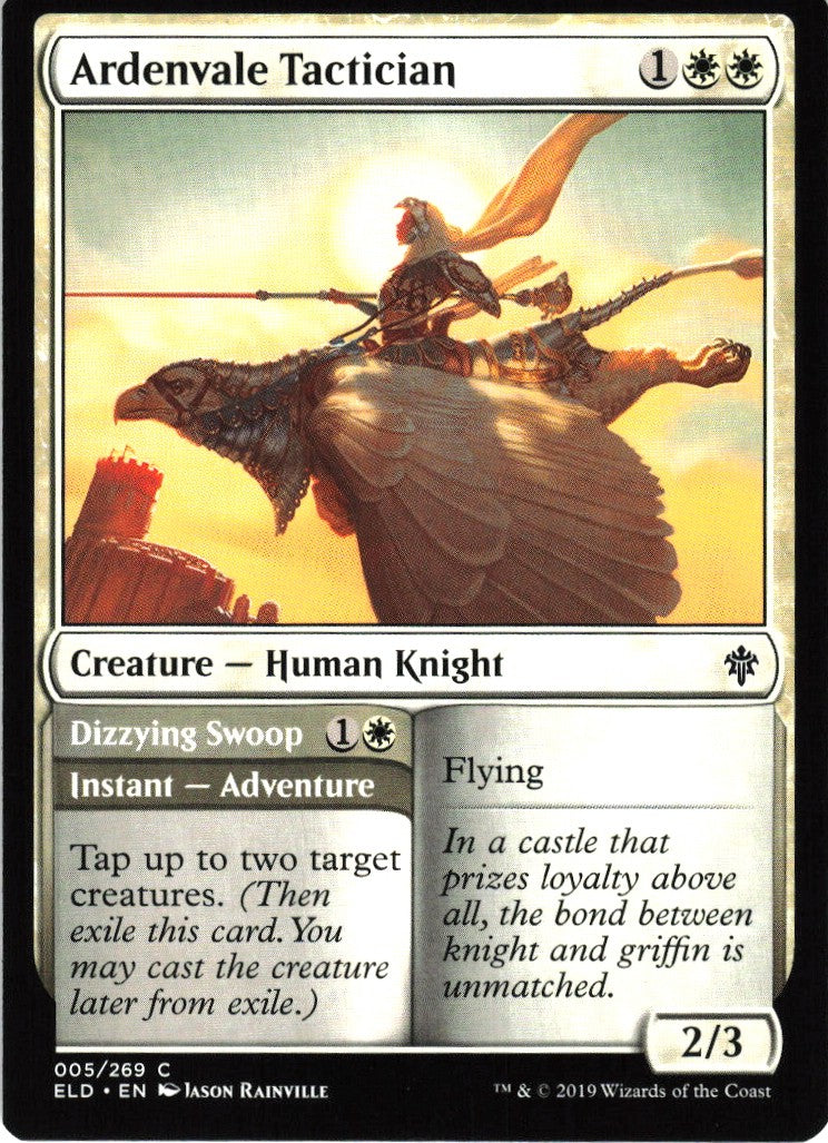 Ardenvale Tactician // Dizzying Swoop #5 NM