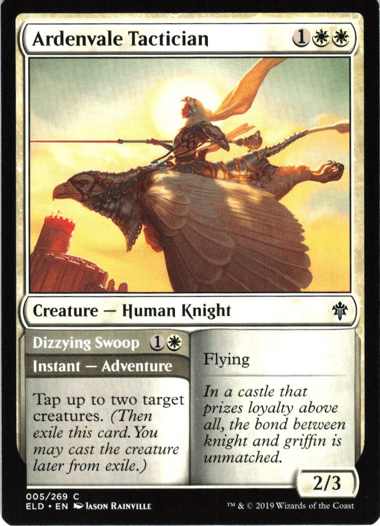 Ardenvale Tactician // Dizzying Swoop #5 NM