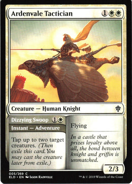Ardenvale Tactician // Dizzying Swoop #5 NM