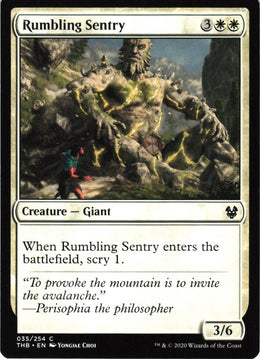 Rumbling Sentry #35 NM