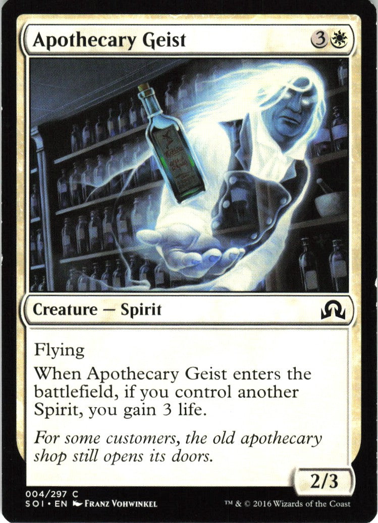 Apothecary Geist #4 NM
