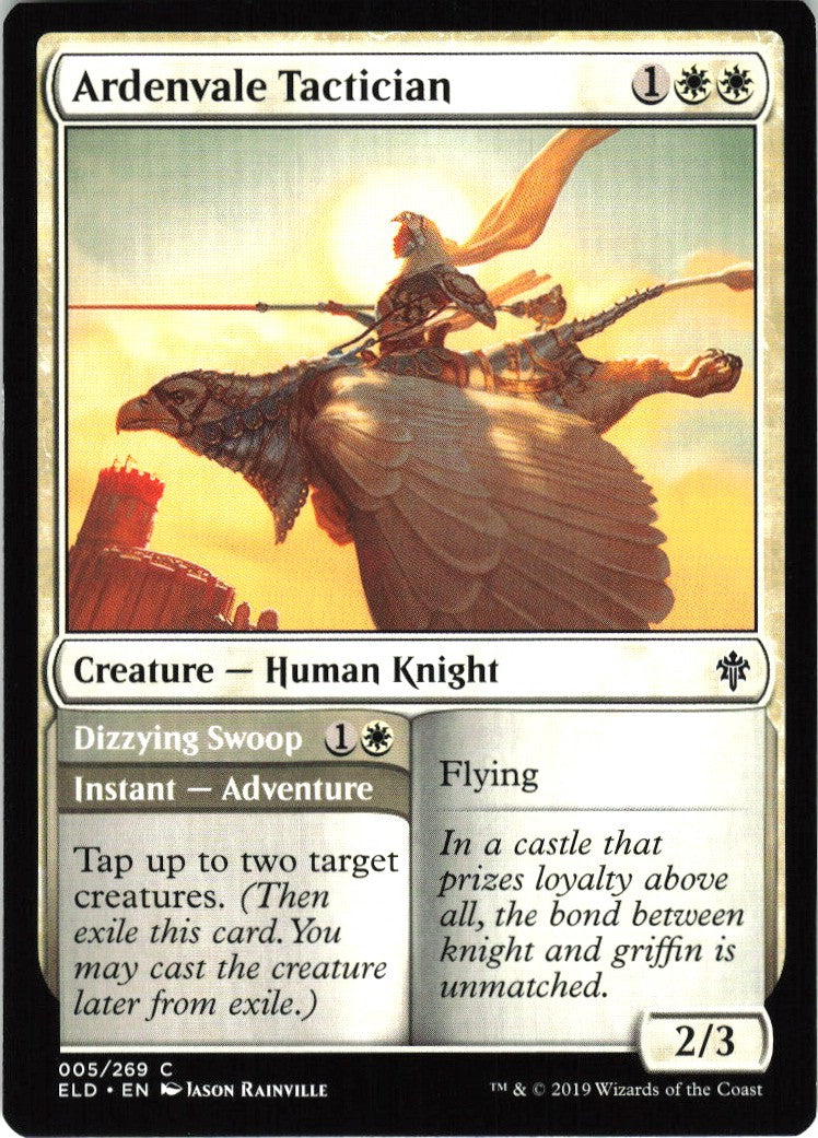 Ardenvale Tactician // Dizzying Swoop #5 NM