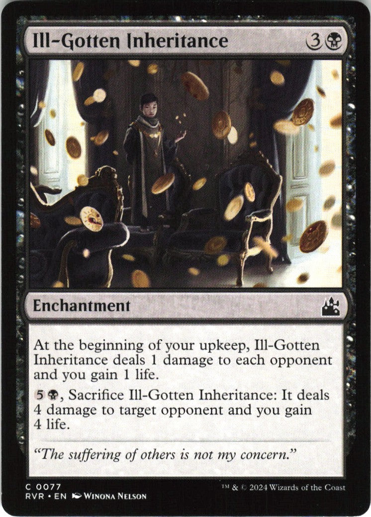 Ill-Gotten Inheritance #77 NM