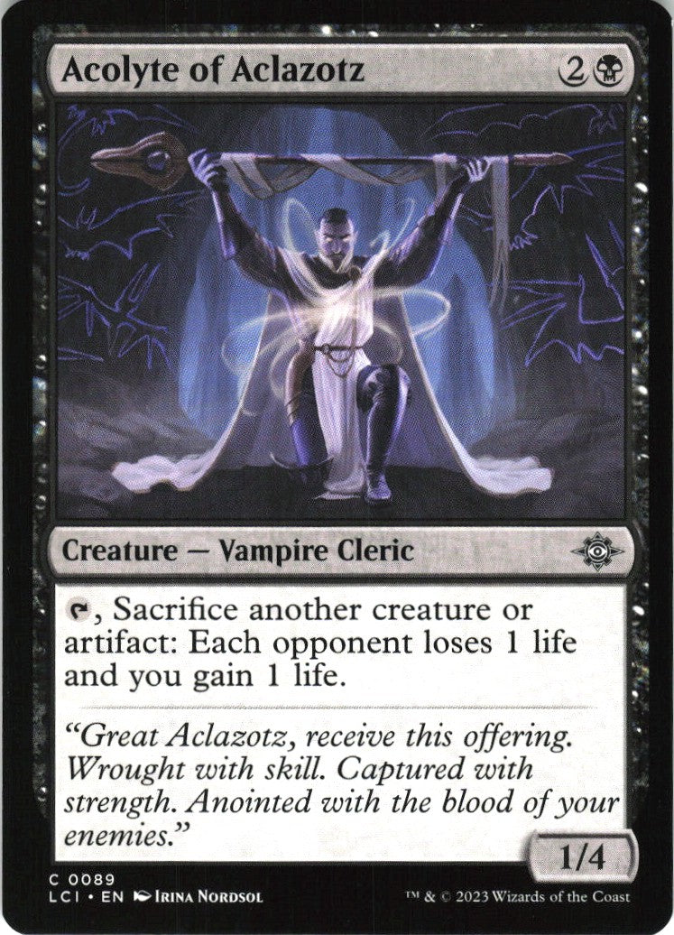 Acolyte of Aclazotz #89 NM