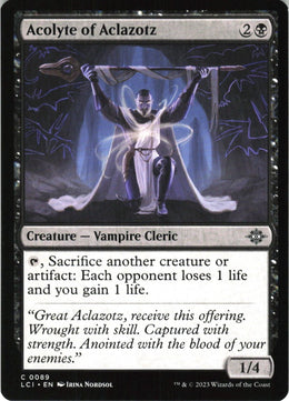 Acolyte of Aclazotz #89 NM