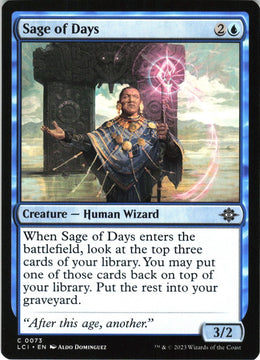 Sage of Days #73 NM