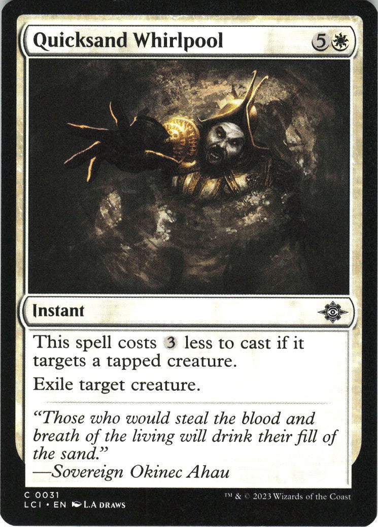 Quicksand Whirlpool #31 NM