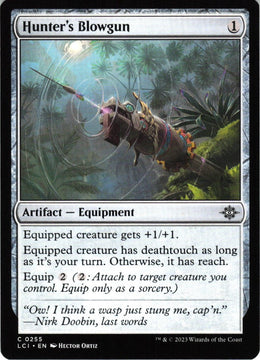 Hunter's Blowgun #255 NM