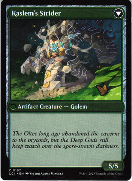 Kaslem's Stonetree // Kaslem's Strider #197 NM
