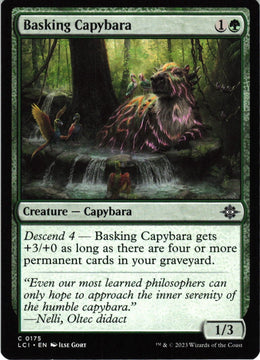 Basking Capybara #175 NM