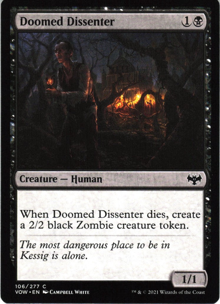 Doomed Dissenter #106 NM