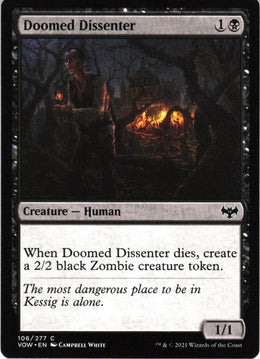 Doomed Dissenter #106 NM