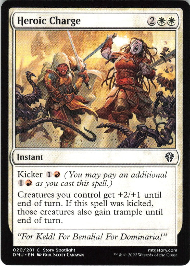 Heroic Charge #20 NM