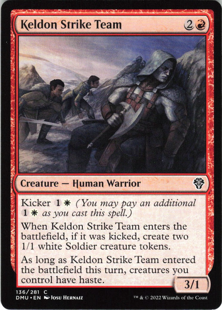 Keldon Strike Team #136 NM
