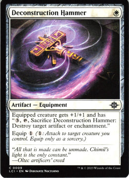 Deconstruction Hammer #9 NM