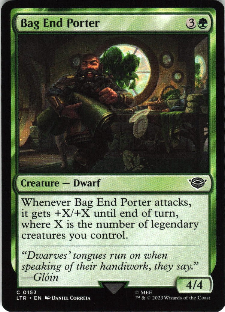 Bag End Porter #153 NM