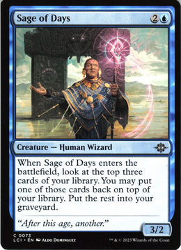Sage of Days #73 NM