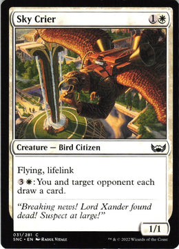 Sky Crier #31 NM
