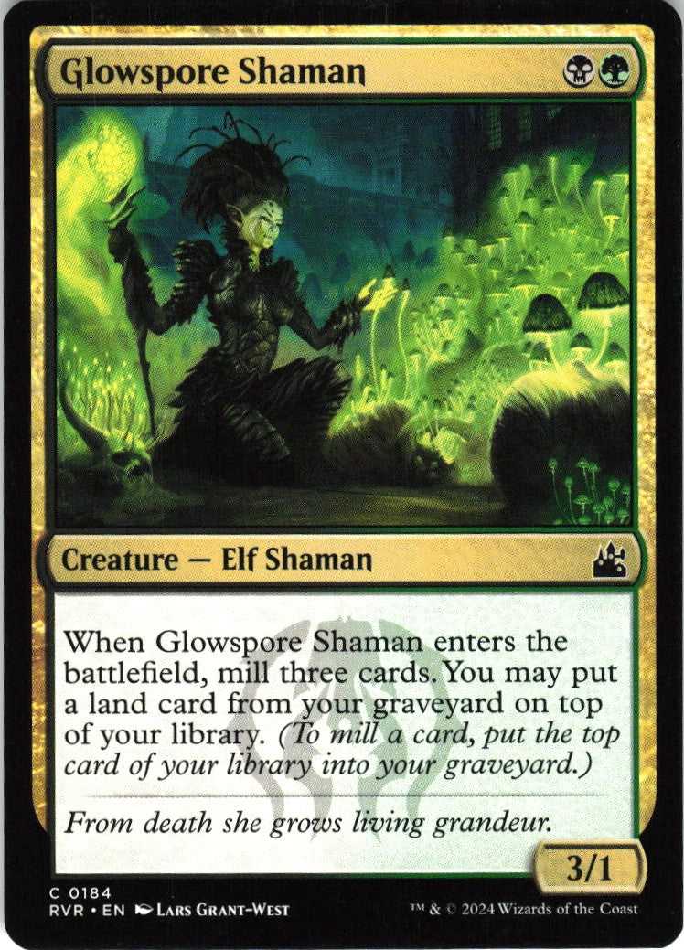Glowspore Shaman #184 NM