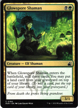 Glowspore Shaman #184 NM