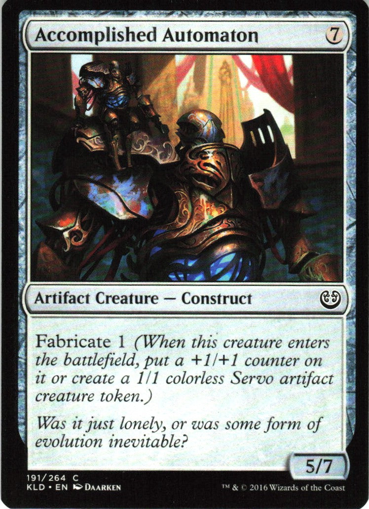 Accomplished Automaton #191 NM
