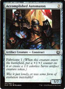 Accomplished Automaton #191 NM