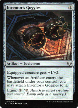 Inventor's Goggles #218 NM